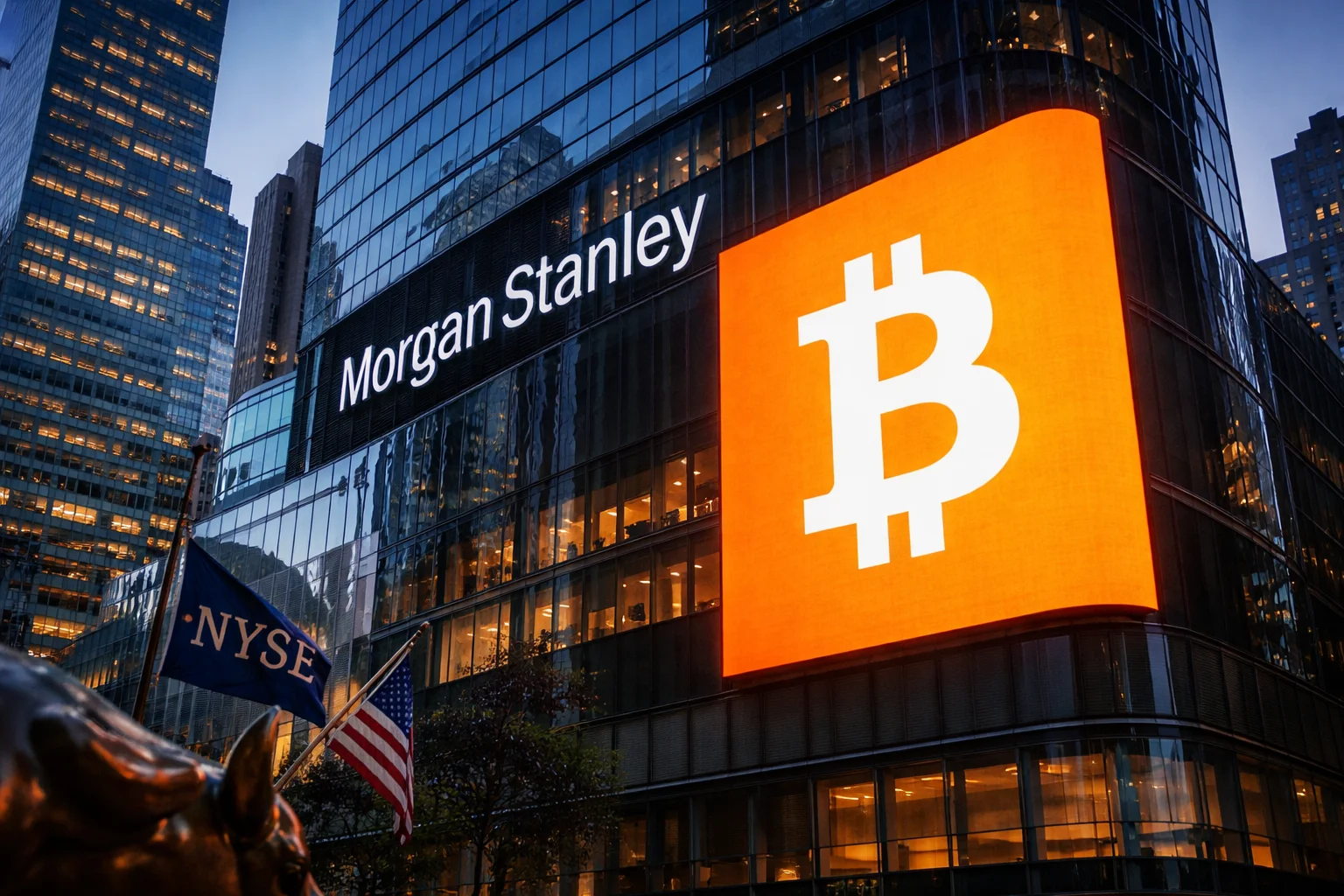 Morgan Stanley Bitcoin ETF is Now On The NYSE!