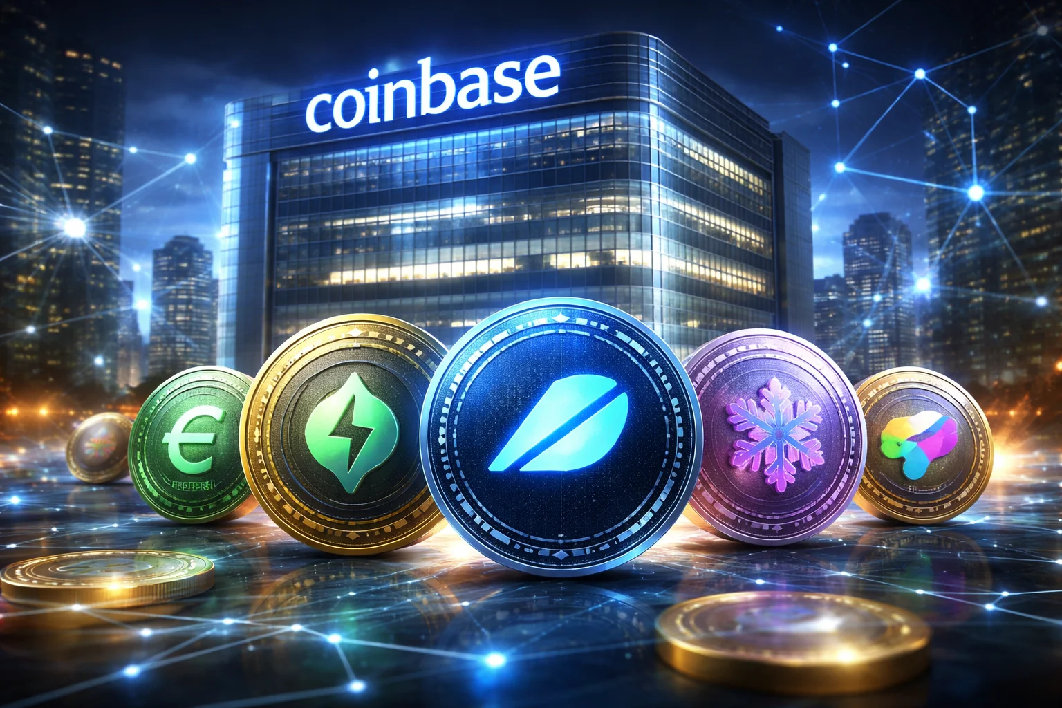 Coinbase Makes New Move: Four Altcoins Added to Roadmap