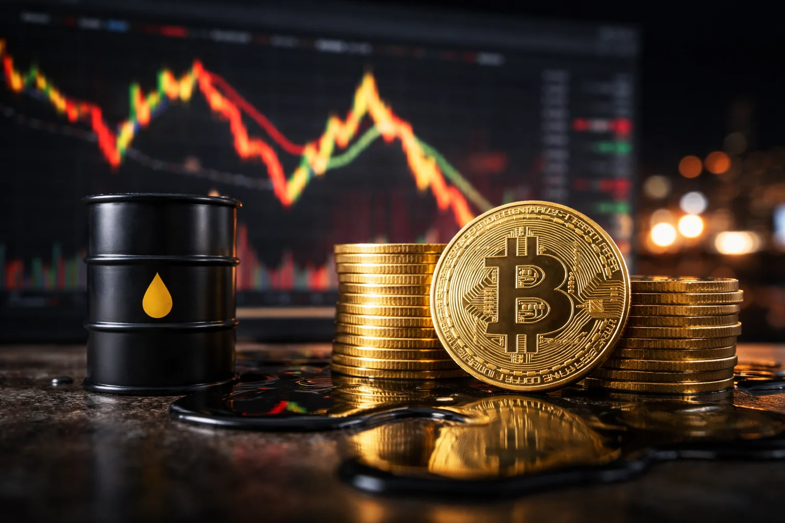Oil Shock and Global Risks are Pressuring Bitcoin: Price Affected