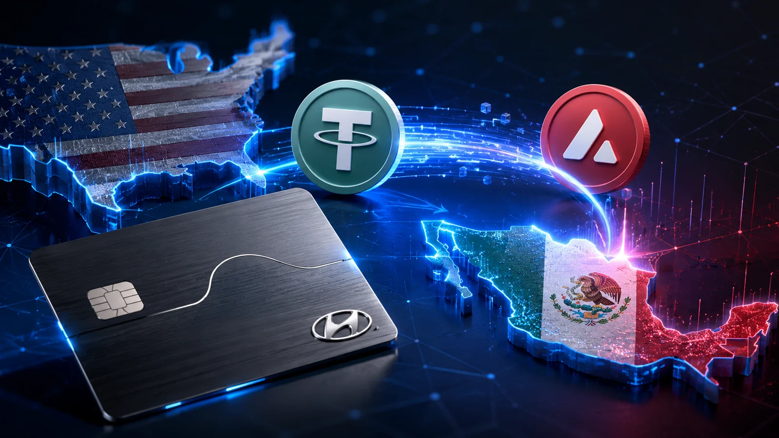 Hyundai Tests Stablecoin Transfers With Tether and Avalanche